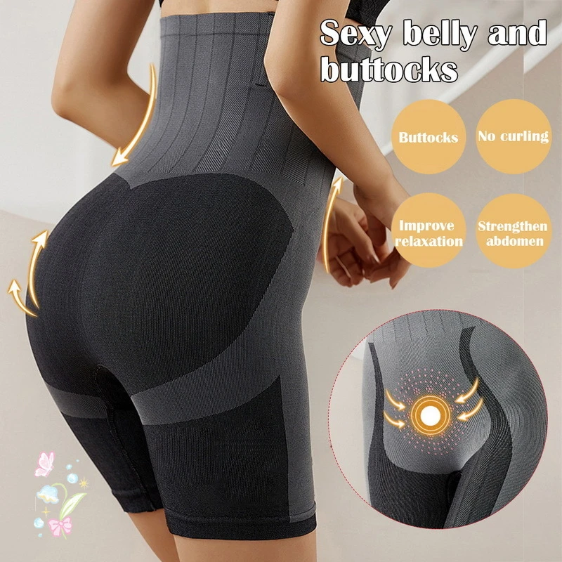 Female Panties High Waist Belly Sheath Body Shapewear Tummy Control Shorts for Women Modeling Straps Slimming Butt Lifter Pants