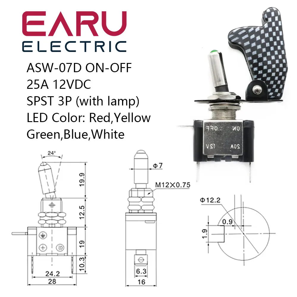 New 20A 12V Led Tog…