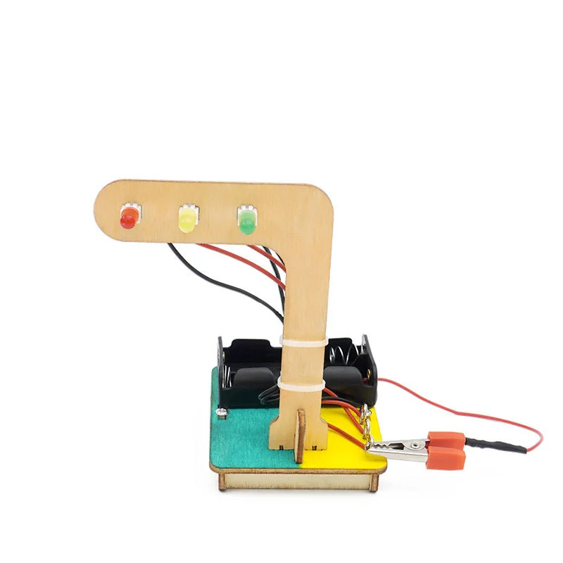 أضواء إشارة المرور إشارات المرور للأطفال المعرفة المشتركة تعميم العلوم تجارب الفيزياء لعب الأطفال