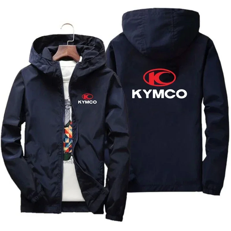 

A new men's casual and form-fitting windbreaker with a zipper for the 2025 autumn and winter season, and a black baseball jacket