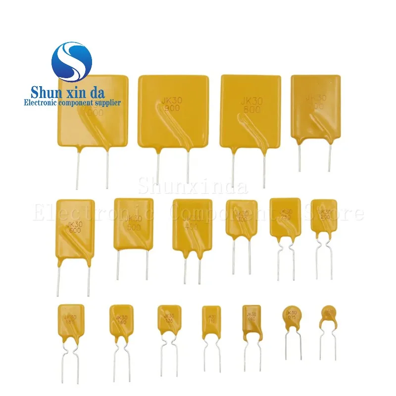 10PCS RXEF 30V 72V Resettable Fuse PPTC 0.5A 1.1A 1.35A 1.6A 3A 4A 5A 6A 8A 9A 50 100 200 500mA 0.1 0.25 0.5 0.75 0.9 2.5A RUEF