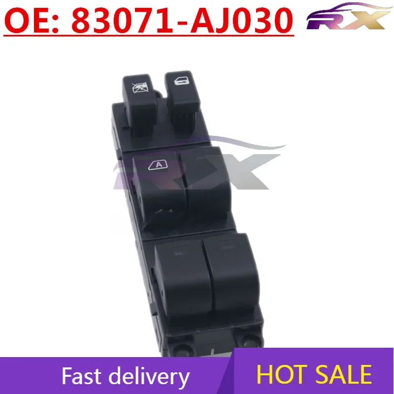 

NEWM: 83071-AJ030 Автомобильные аксессуары: Переключатель управления стеклоподъемником левой передней двери для Subaru Outback