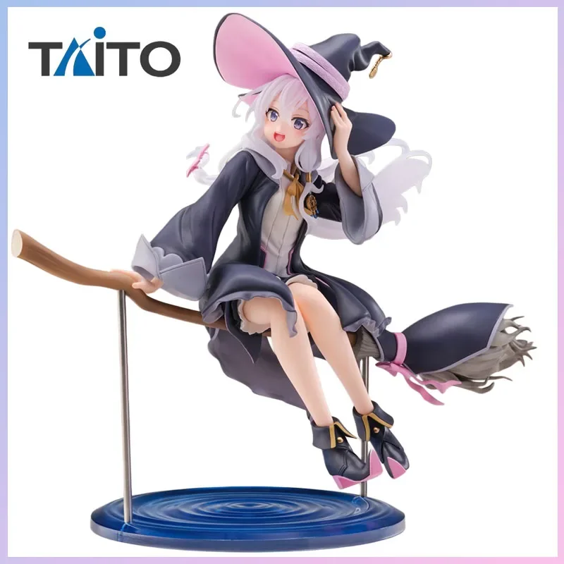 TAITO In Stock Original Artist MasterPiece+ Wandering Witch Elaina Witch Outfit Ver. Riding Broom Official Licensed Prize Figure
