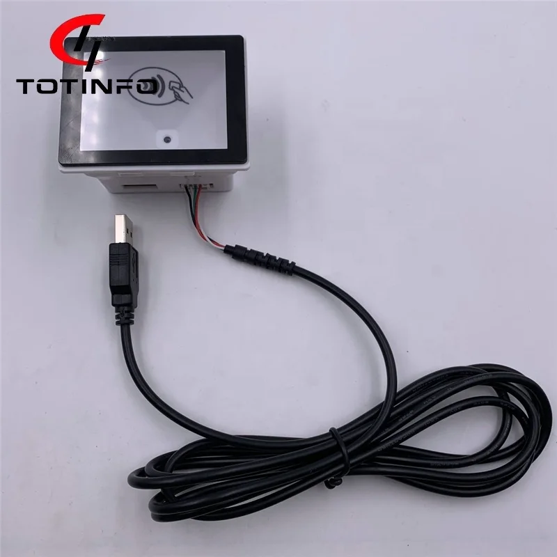 Stock Kiosk with NFC RFID Proximity Reader and QR Code Scanner