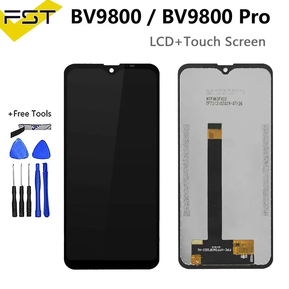 6.3\'\'Original For Blackview BV9800 LCD Display+Touch Screen Digitizer Assembly BV9800 Pro BV9800Pro Screen Replacement Parts lcd