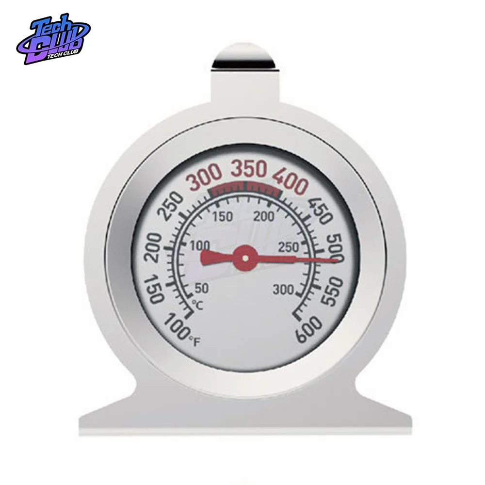 Oven Thermometer Stainless Steel Cooking Gauge Meat Pointer Temperature Meter Kitchen Gauge Kitchen Supplies