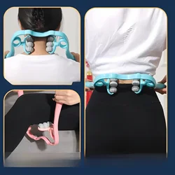 2026 Portable And Easy To Use1pc Neck Massager, Neck Roller Suitable For Arm, Legs, Back, Neck And Shoulder Relaxer