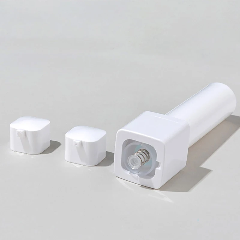 15 ml 30 ml 50 ml Verdikte Vierkante Lotion Lege Airless Fles Airless Pomp Draaien Cosmetische Container Frosted dubbellaags