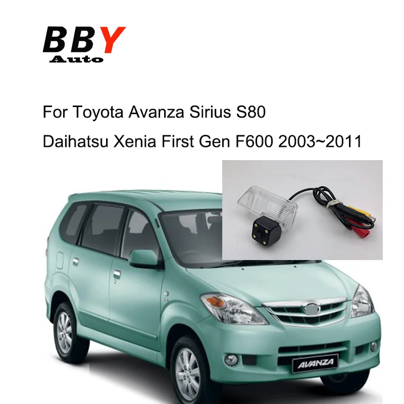 HD Rear View Camera For Toyota Avanza F600 Daihatsu Xenia 2003~2011FAW Senya M80/S80 2007~2016 night vision backup reversing