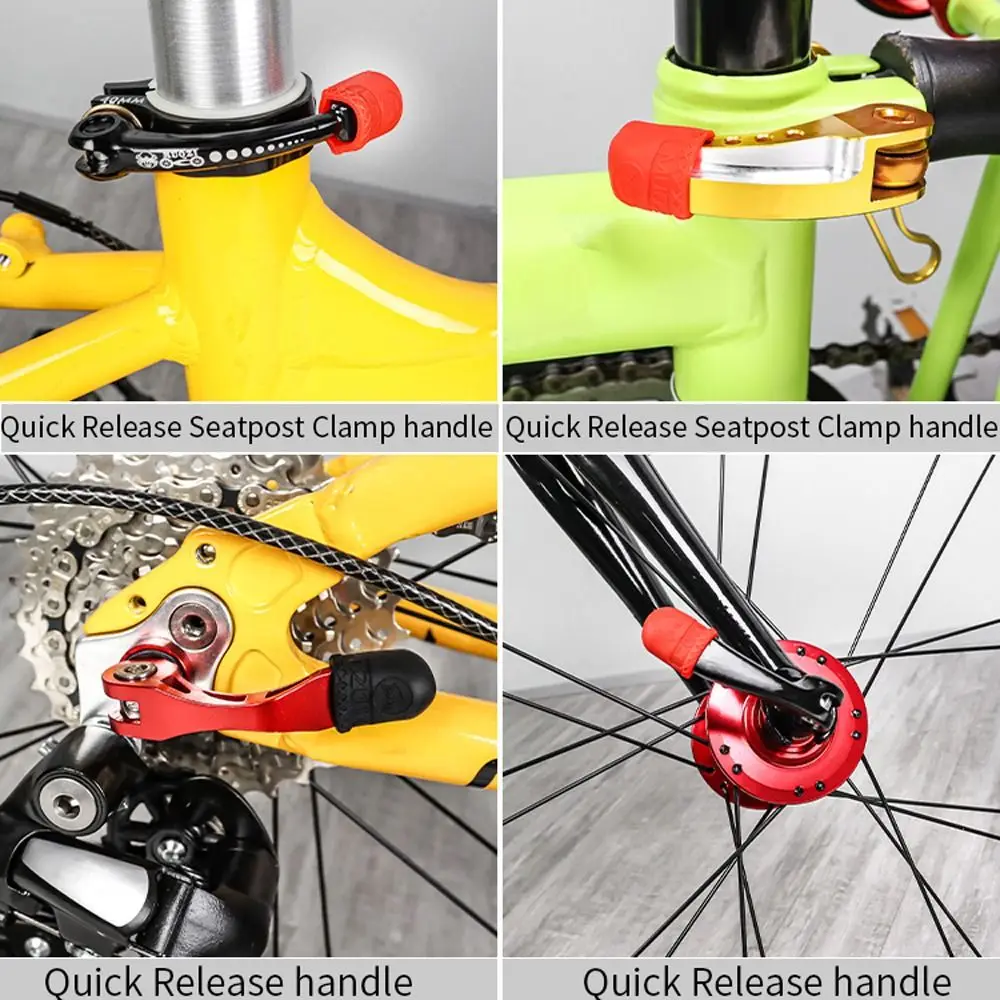 Bike Brake Shifter Lever Cover Silicone Anti-scratch Brake Handle Lever Sleeve Protector Cycling Bike Accessories