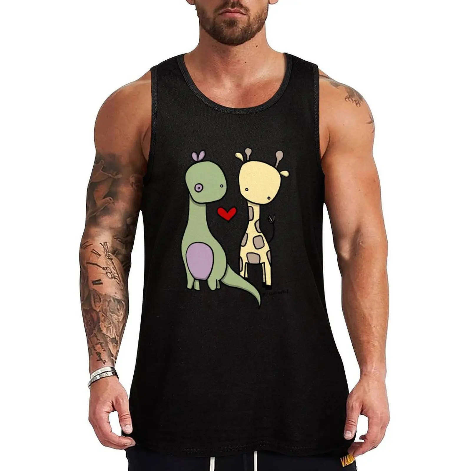Best Friends Tank Top Flexible Comfort Tank Top Stretch Fabric Casual Wear