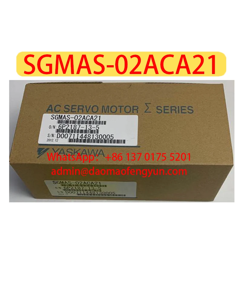 

SGMAS-02ACA21 Brand New Servo Motor Fast shipping