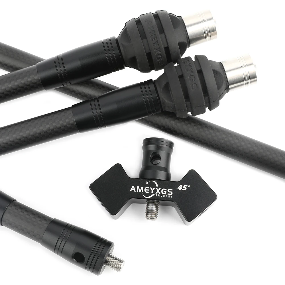 Système de Stabilisateur d'Arc Recourbé en Carbone, Barre d'Équilibre, Amortisseur, Accessoires de Tir et de html, Nouvelle Collection 18 Système de Stabilisateur d'Arc Recourbé en Carbone, Barre d'Équilibre, Amortisseur, Accessoires de Tir et de html, Nouvelle Collection 18