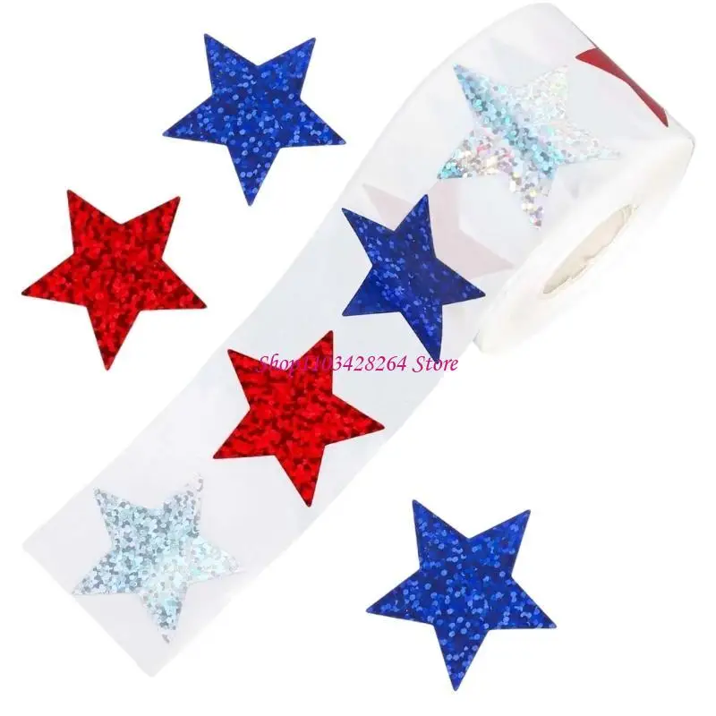 

Sparkling Sequins Star Stickers for Kids Reward and Classroom Supplies 500pcs