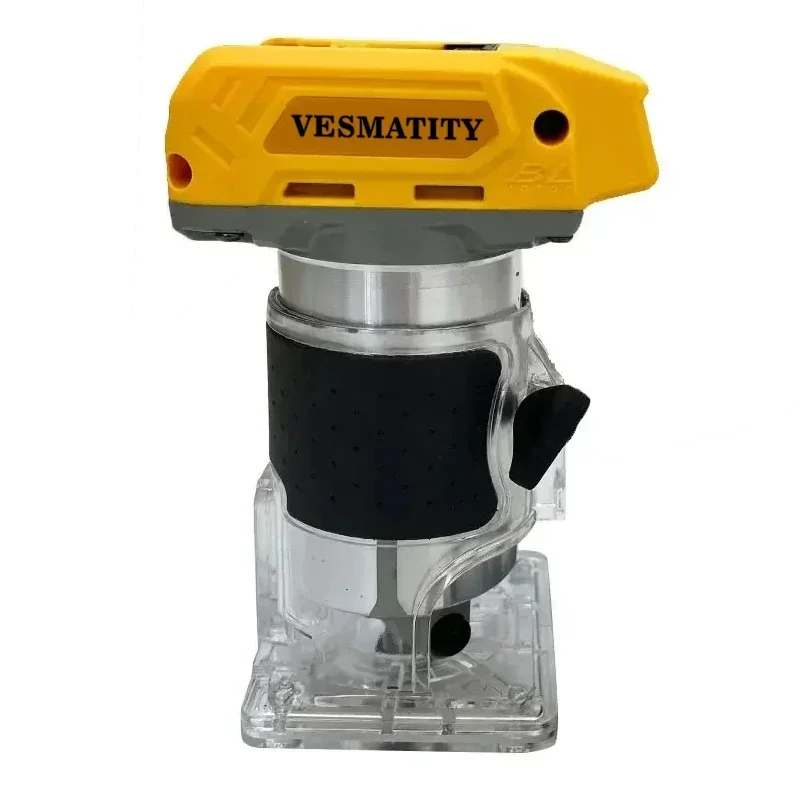 Electric Trimmer Cordless Woodworking Trimming Machine Wood Router Milling Engraving Machine For Dewalt Battery