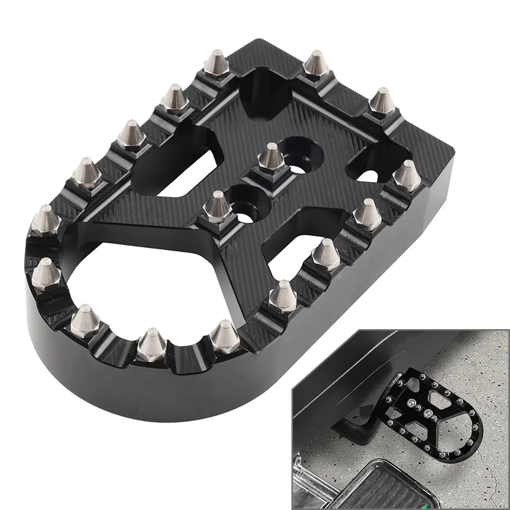 Motorcycle Larger Brake Pedal Cover Wider Brake Peg Extension CNC Aluminum For Can-Am Canyon Redrock XT 2025 2026