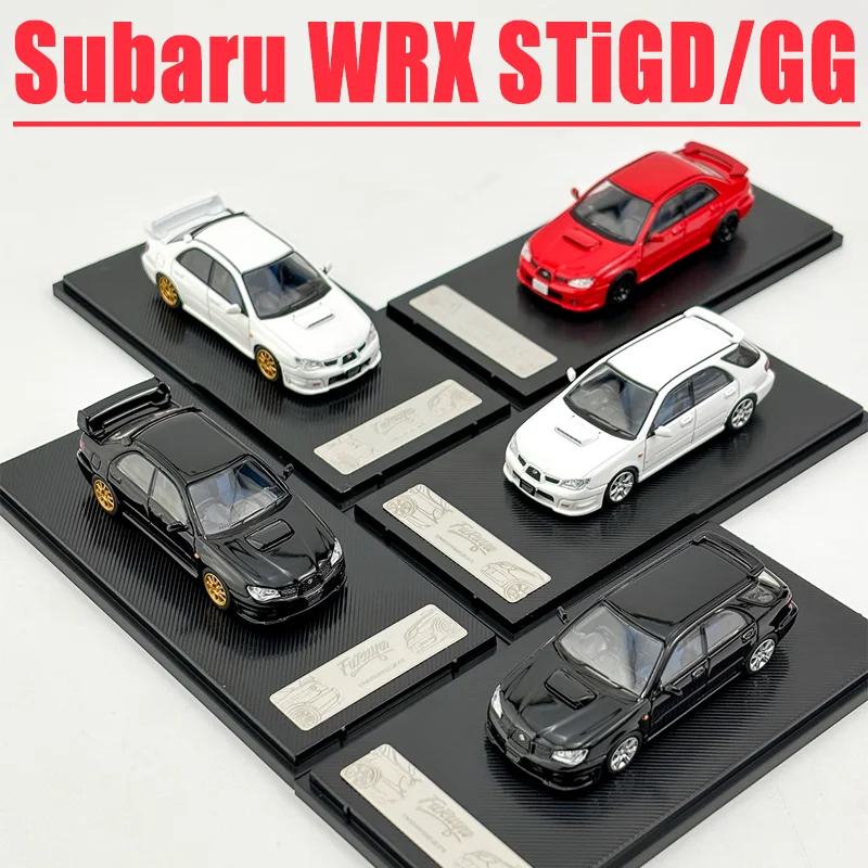 Furuya 1/64 Subaru WRX STiGD/GG Veicolo a motore giocattolo in lega pressofuso in metallo