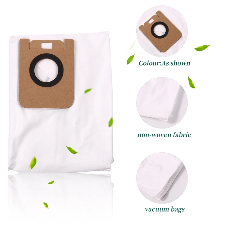 ABLU-ダストバッグ Xiaomi Dreame ボット D10 プラス RLS3D 掃除機スペアパーツアクセサリー
