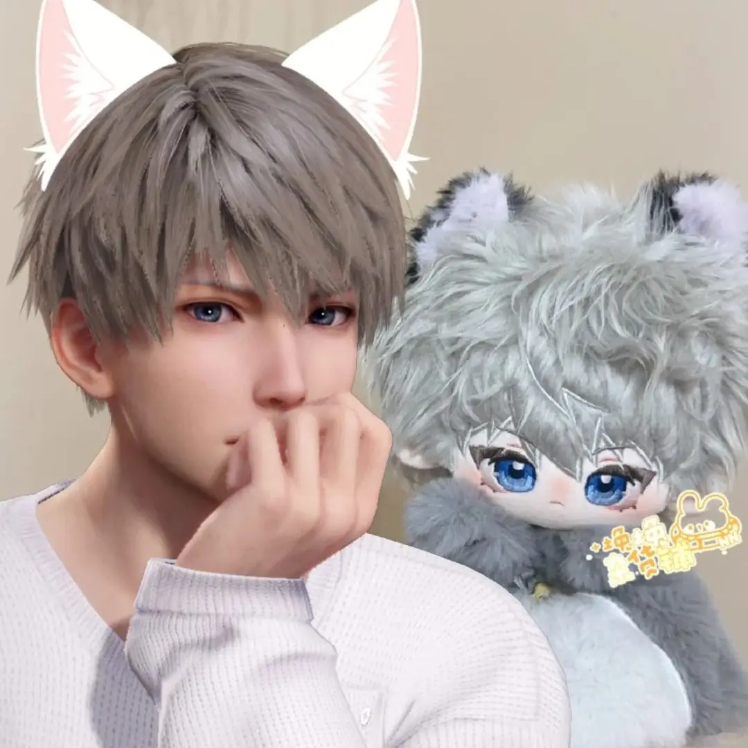 20 Cm Puppet Doll Game Love and Deepspace Qin Che Stuffed Plush Sylus Xavier Zayne Body New Toys for Kids Adult Gift Xmas