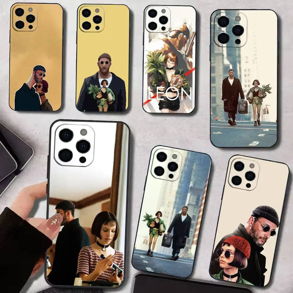 

L-Leon The P-Professional Phone Case For iPhone 17,16,15,14,13,12,11 Plus,Pro Max,XS,Soft Silicone Black Cover