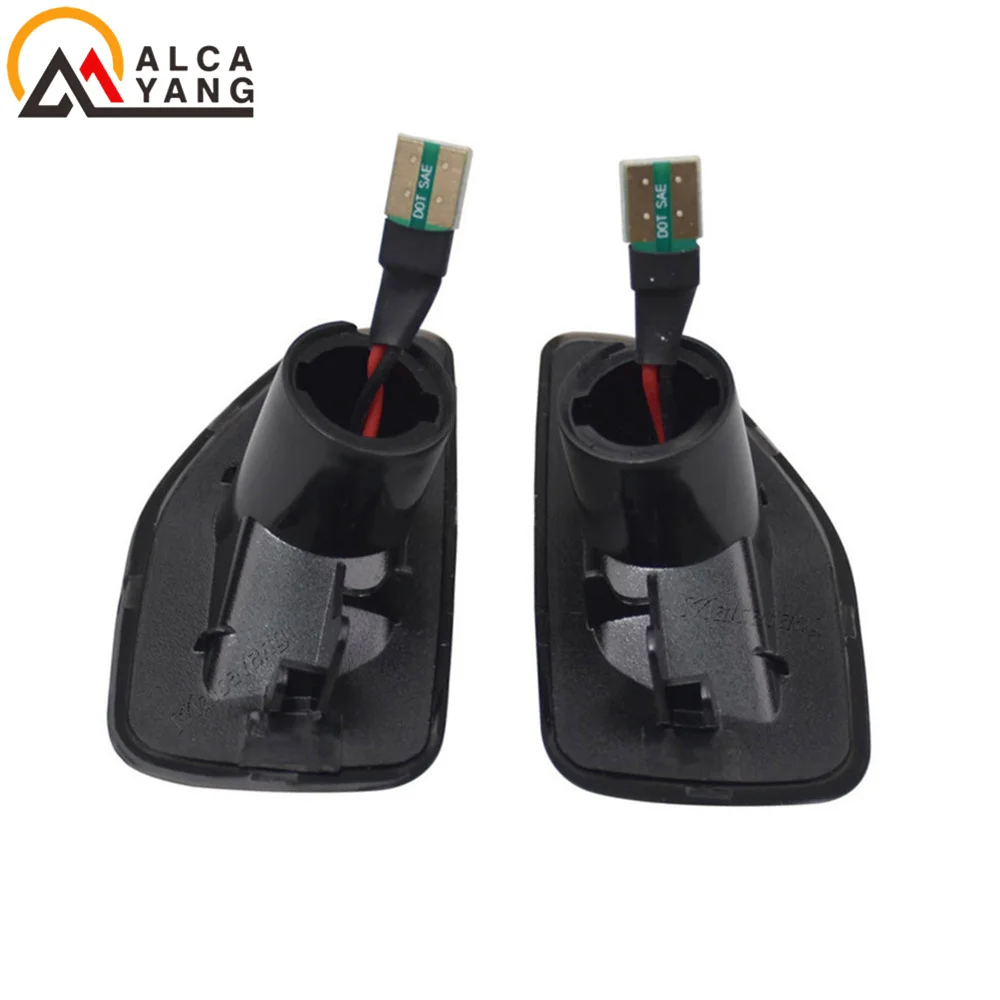 2019 2020 2021 For Dacia Duster II (HM) Sandero II 2013-2021 Logan II 2012-2022 2Pcs LED Dynamic Turn Signal Light Side Marker