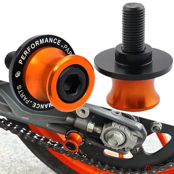 MOWOK KTM 1290 390 790 890 1050 1090 1190 アドベンチャースーパーデューク 690 790 890 オートバイ M10 スイングアームスプールスライダースタンドネジ