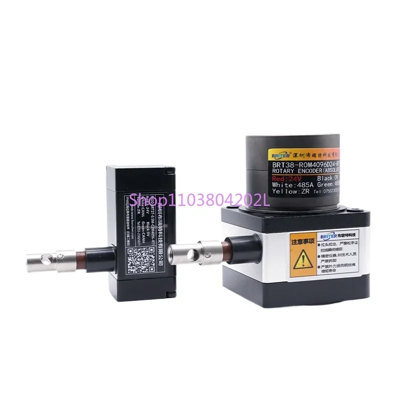 Wire Displacement Meter Sensor High Precision Britt Contact Waterproof Explosion-proof Cable Linear Encoder Miniature