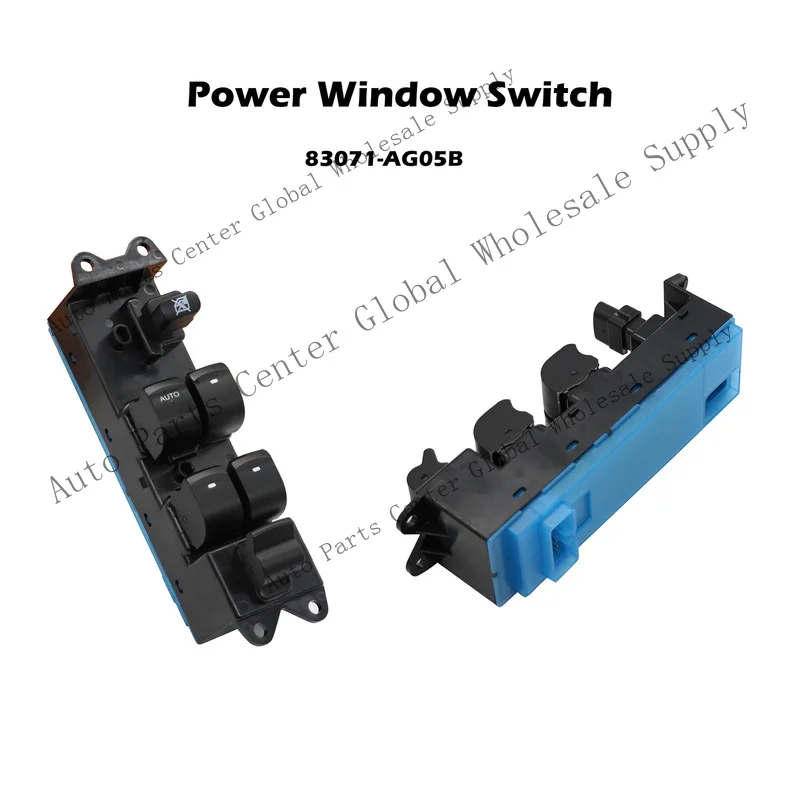 L+ FOR 05-09 SUBARU LEGACY OUTBACK DRIVER SIDE POWER WINDOW SWITCH 83071-AG05B