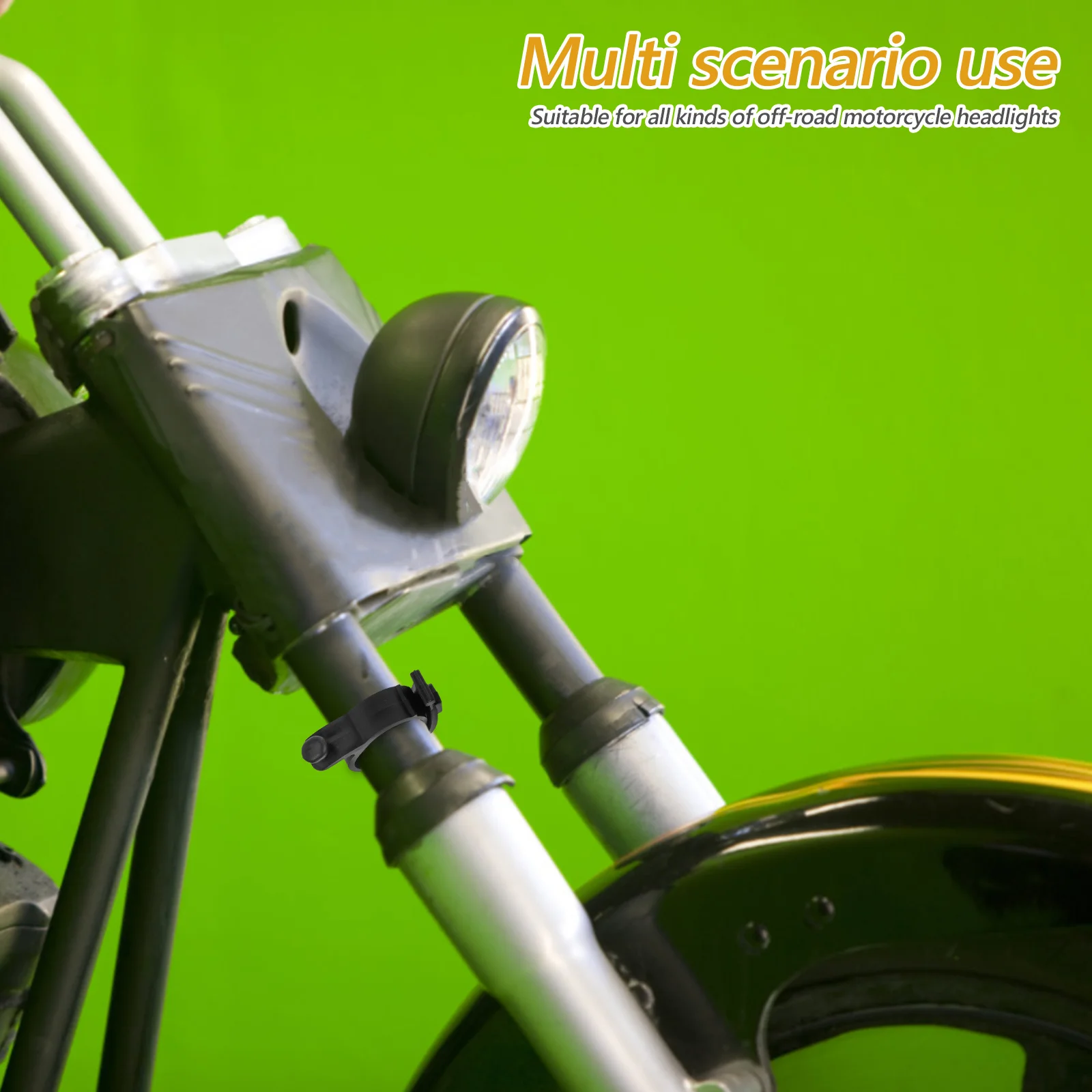 

4Pcs Motorcycle Headlight Rubber Straps Weather Resistant Secure Hold for Offroad Headlamp Mount Bracket Universal Motorcycle