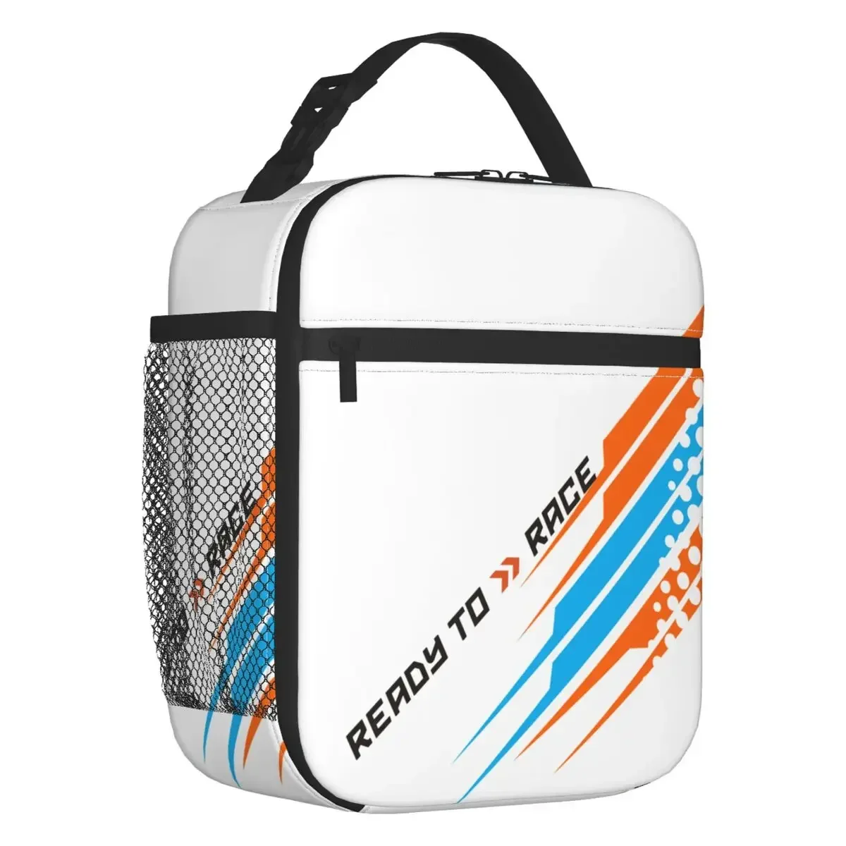 Custom Ready To Race Lunch Bag Women Cooler Thermal Insulated Lunch Box for Adult Office