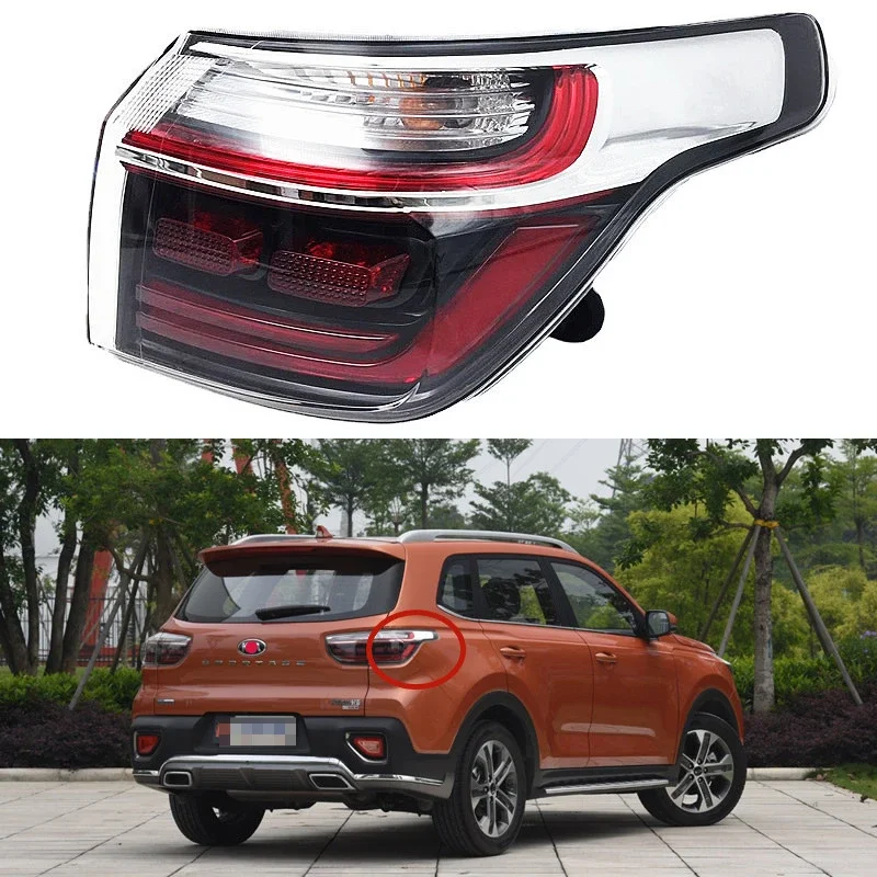 

For Kia Sportage 2018 2019 Car Accessories LED Outside Tail Light Assembly Turn signal Brake lights parking lights Rear lamp