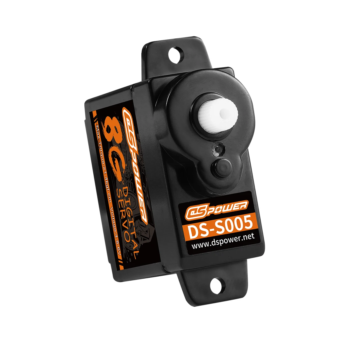 DSpower S005 8g Micro Digital Servo ingranaggi in plastica Mini servi per SCX24 RC Car WLtoys k969 k989 k999 Mini Q Aereo Robot