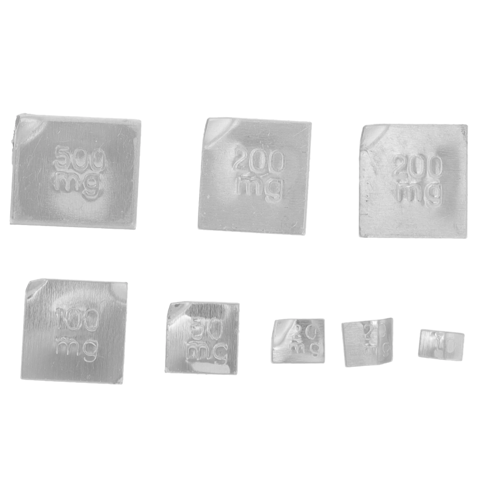 

1 Set Precision Calibration Weights 10Mg-100G Steel Weights Set For Digital Scale Laboratory Balance Tools Instrument Meter