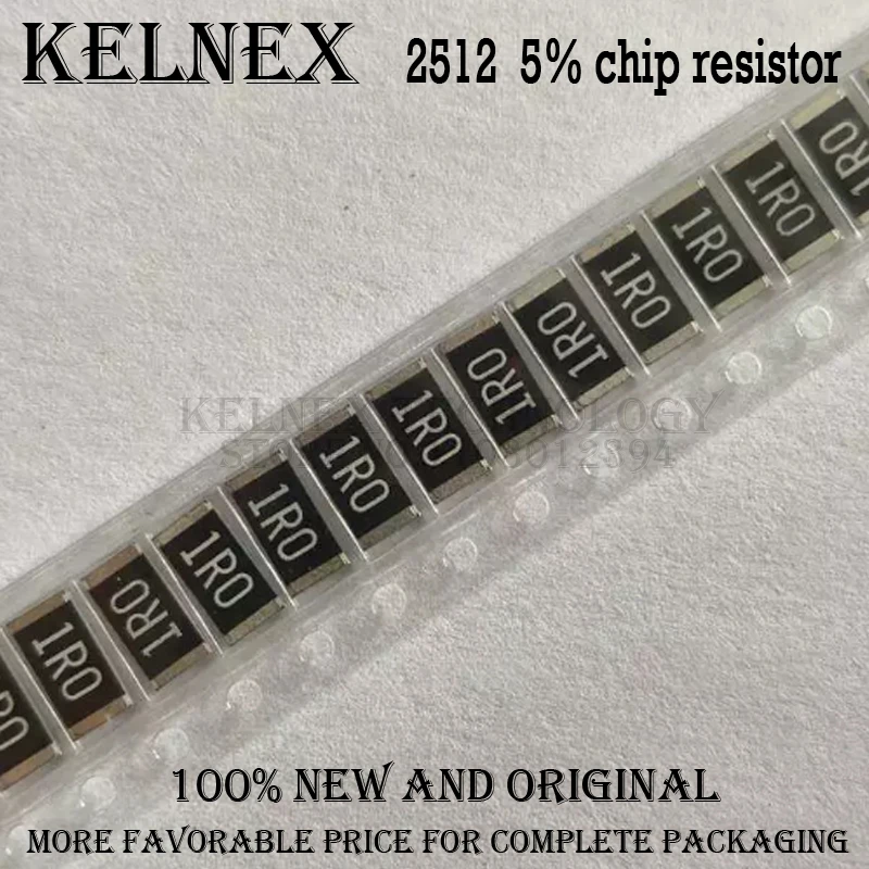 4000PCS 5% 1W 2512 SMD Chip Resistor 0R ~ 10M 1K 2.2K 10K 100K 220K 0R 1R 10R 100R 150R 220R 330R 470R 1M 0 1 10 100 150 220 Ohm
