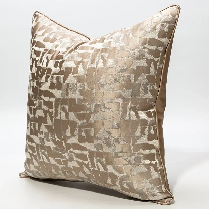 Modern Light Luxury Cushion Cover 30x50 45x45 50x50cm High-grade Pillow Cover Geometry Pillowcase Bed Room Sofa Home Decor
