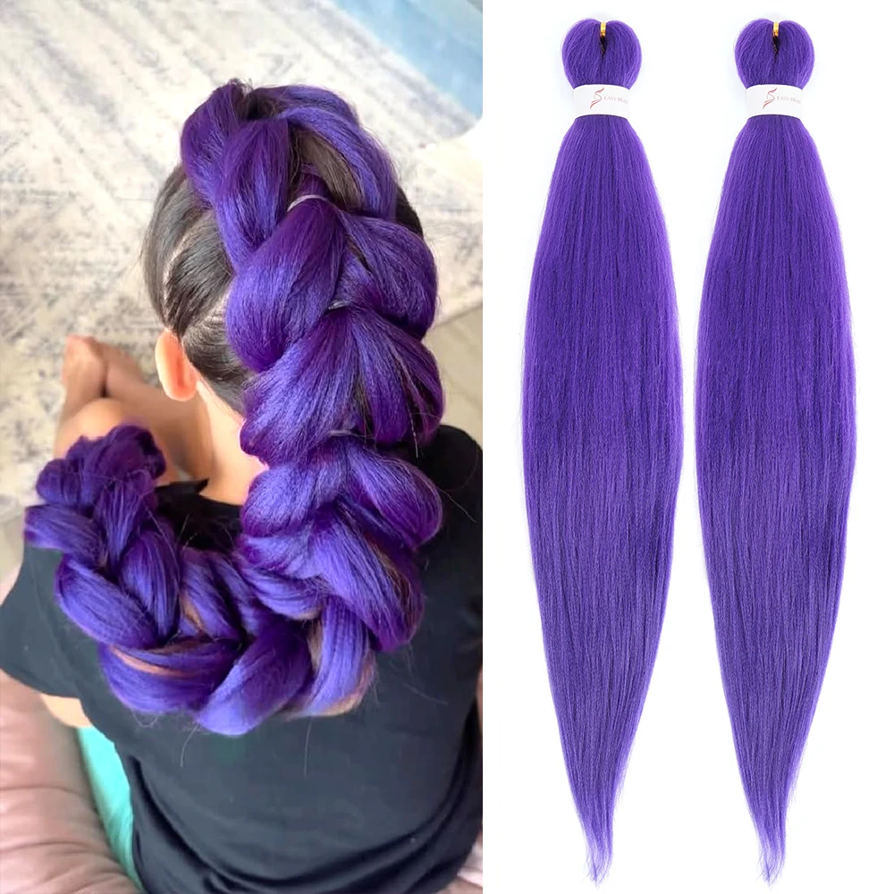 

Тонкая упаковка, предварительно растягивающиеся синтетические плетеные волосы Kanekalon Jumbo Box, кудрявые волосы для вязания крючком, оптовая продажа, выраженные плетеные волосы