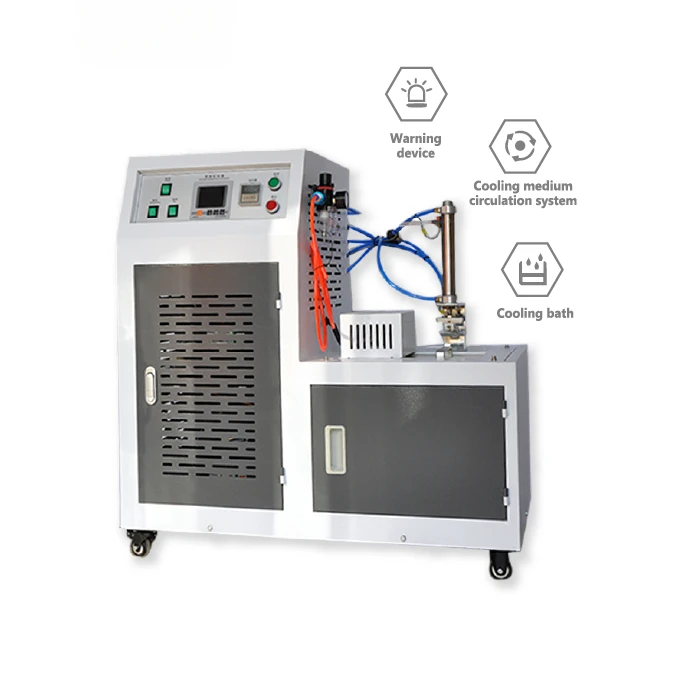 SKZ133 1.1kw Rubber low temperature brittleness test equipment with 3L colder
