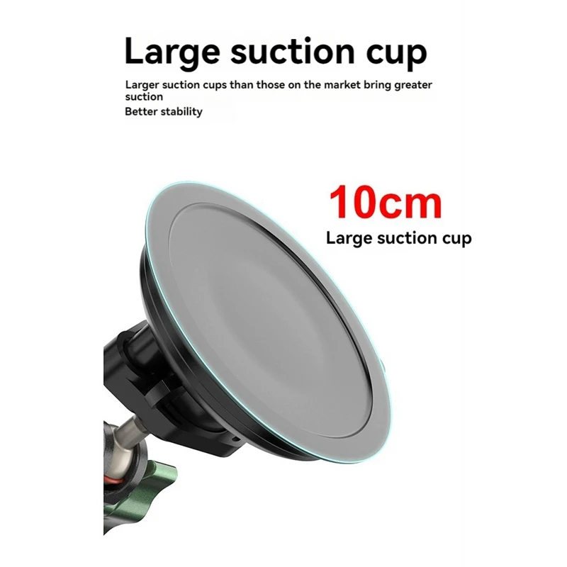 N15R-360 °   Magnetische mobiele telefoonhouder voor smartphone Statiefadapter voor Magsafe Case Telefoonstandaardaccessoires