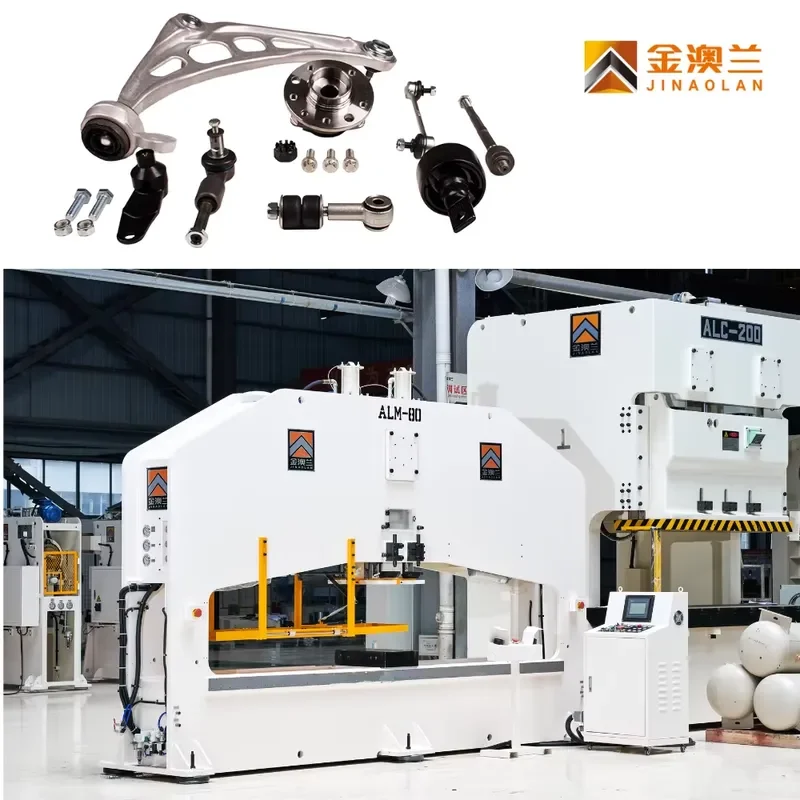 Jinaolan ALM Single Straight-side Punch Press, Custom Stroke & Table, Custom PLC, CO, Multilingual Docs & Training