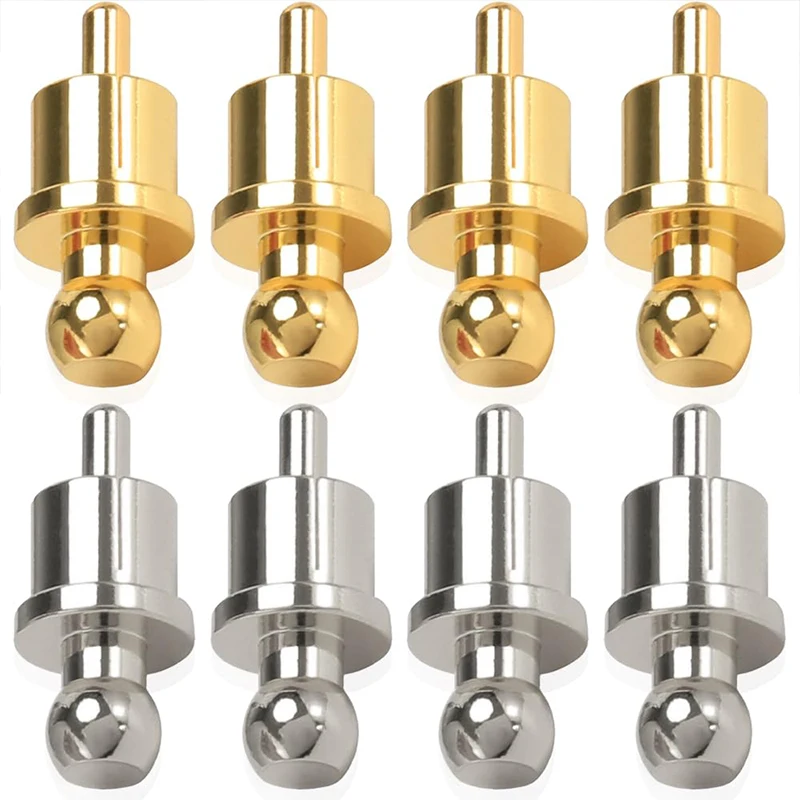 Gold/Rhodium Plated Copper RCA Protector Caps Socket Phono Connector Dust Protector RCA Plug Caps Noise Stopper Shielding Caps