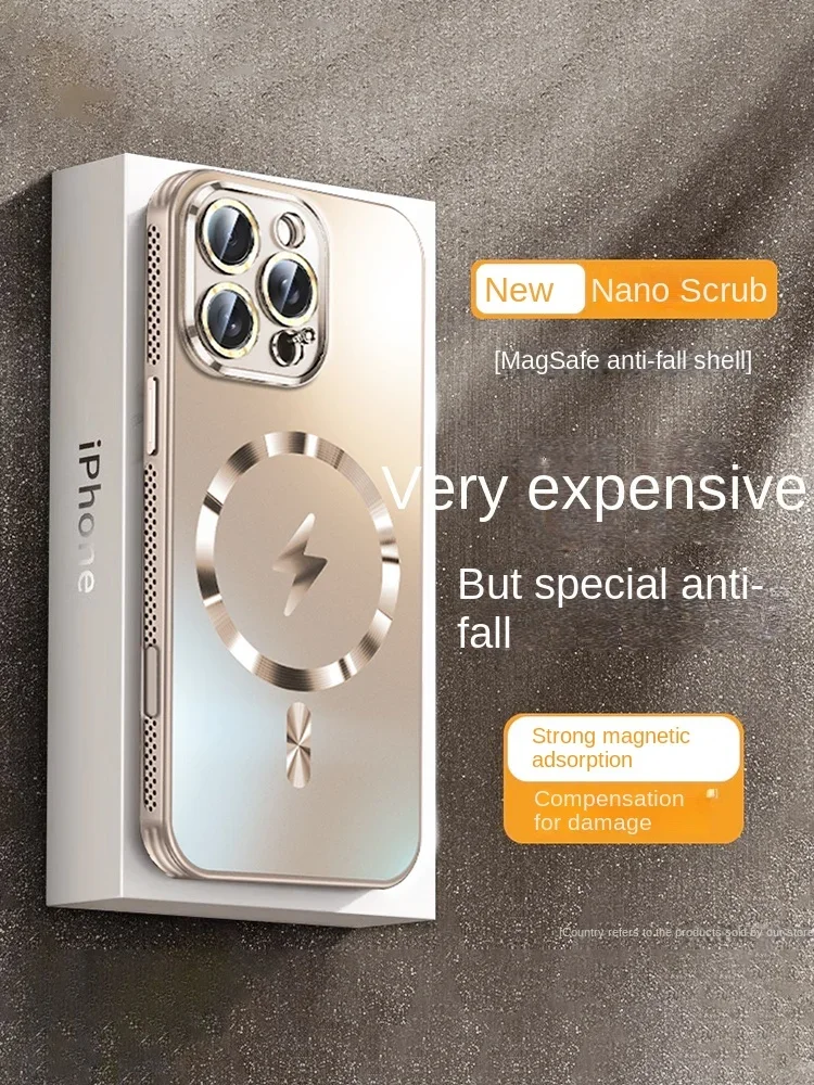 

Новейший чехол для iPhone 16, 15, 14, 13 Pro Max plus с магнитной и теплоотдачей — полное покрытие