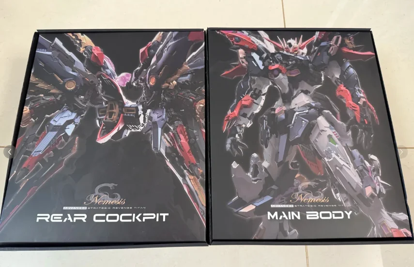 In Stock 1/100 Infinite Dimension RT-002 NEMESIS Assembling Model Mecha Model Pvc Toys IN ERA  ADVANCED STRATEGIC REVENGE TITAN