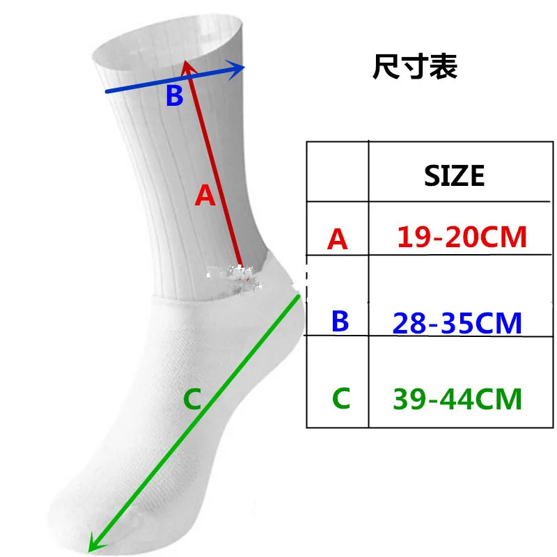 Summer Slip New Anti Silicone 2024 Aero Socks Whiteline Cycling Socks Men Bicycle Sport Running Bike Socks Calcetines