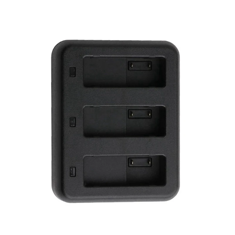 【Superdeals】مناسب لملحقات مجموعة شاحن USB ثلاثي القنوات DJI Osmo Action 3/Osmo Action 4