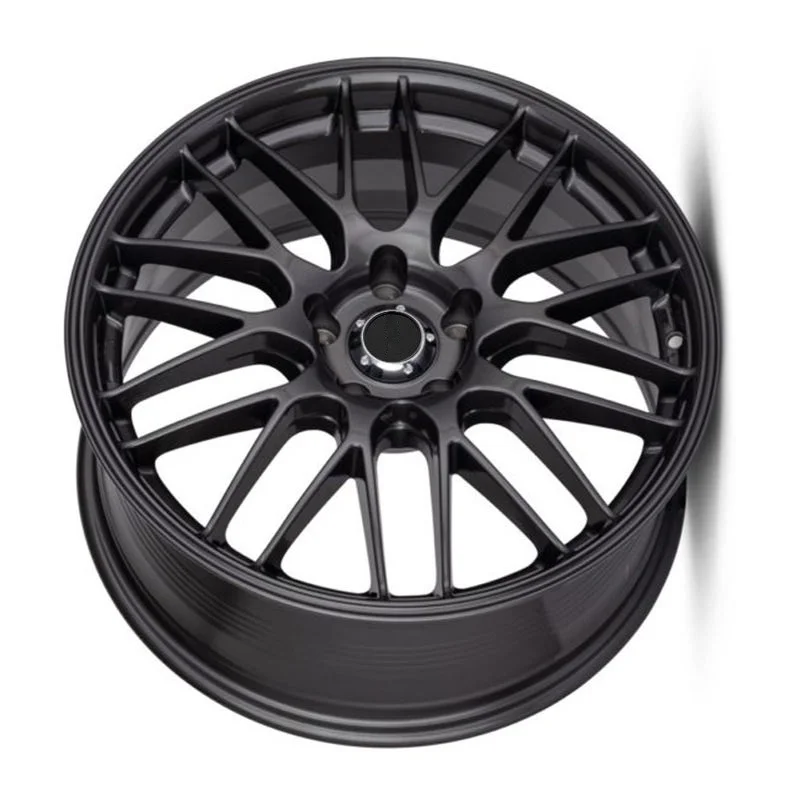 

1 Pieces Matt Foraged Alloy Racing Car Wheels 5x112 5x130 5x114.3 Multi Spoke Black 8-12 Inch Rims