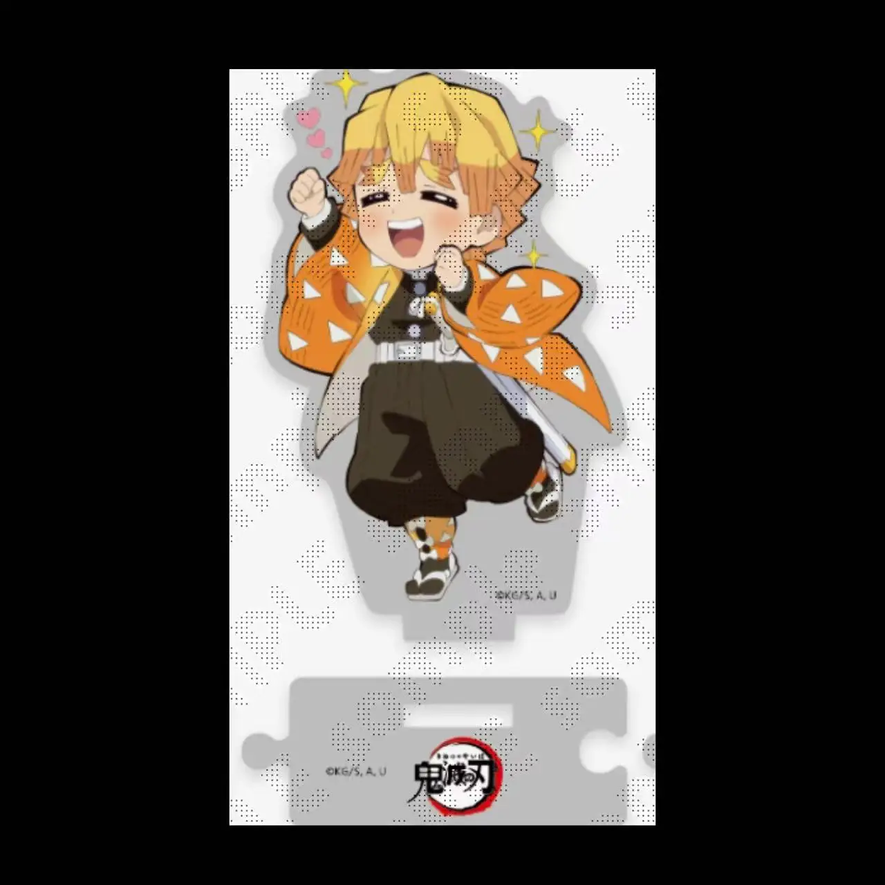 Gioco Uzui Tengen Iguro Obanai Kanroji Mitsuri Agatsuma Zenitsu Acrilico Stand Doll Anime Figura Modello Piastra Cosplay Giocattolo per il Regalo