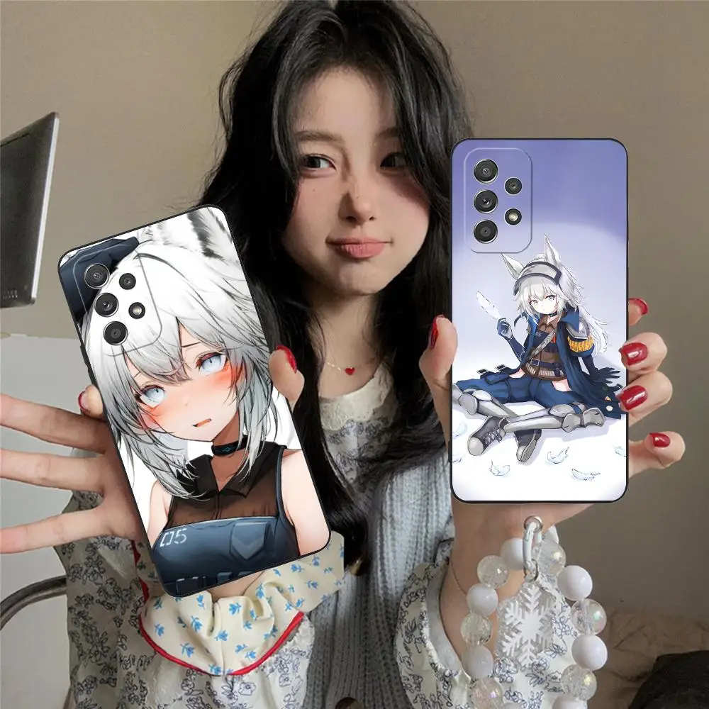 Arknights Grani Phone Case for Samsung Galaxy M55 54 42 35 34 33 32 23 22 15 14 13 12 F55 5G Soft TPU Shockproof Cover