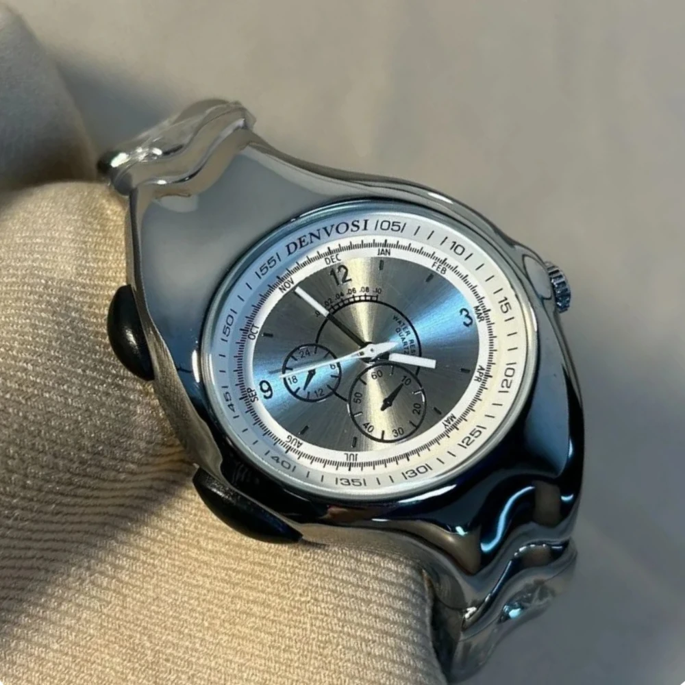 

Уникальные модные кварцевые часы с витым корпусом, мужские креативные часы с пришельчатым циферблатом, классический стиль, деловые спортивные мужские часы, мужские наручные часы