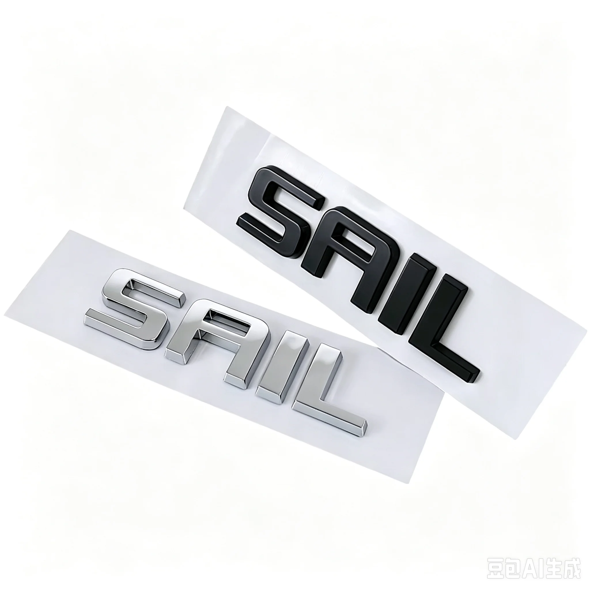 3D SAIL Alphabet Nameplate Rear Trunk Side Fender Emblem Sticker Auto Exterior Modification Accessories for New Chevrolet Sail