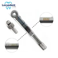 Herramientas de llave de trinquete de torsión para implante Dental con controladores 10-50 NCM 10,5mm instrumentos de implante de acero inoxidable